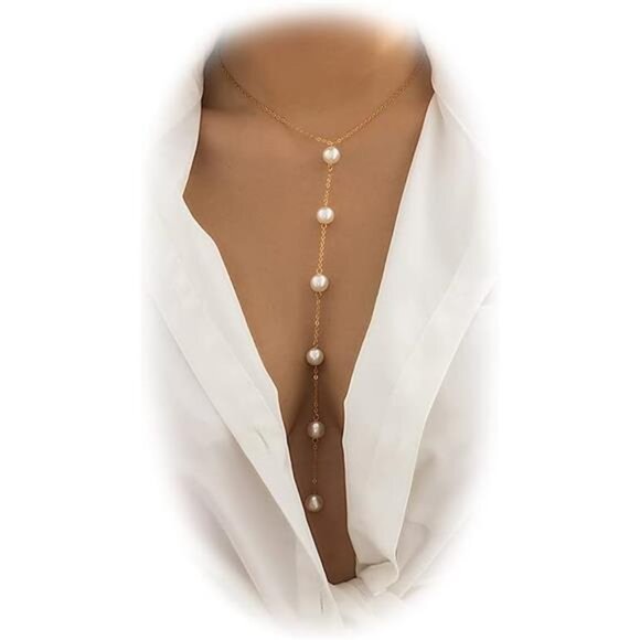 Gold Body Chain Jewelry | Beach Layered Bikini Accessory | Summer Festival - Picture 1 of 6